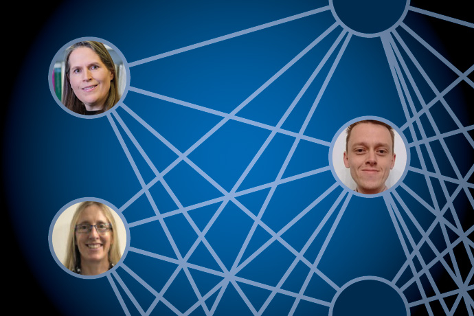 The three machine learning coordinators at ECMWF The three machine learning coordinators at ECMWF