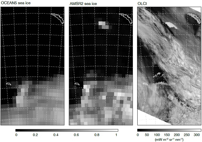 The A-68A iceberg in the new analysis for Cycle 49r1 The A-68A iceberg in the new analysis for Cycle 49r1