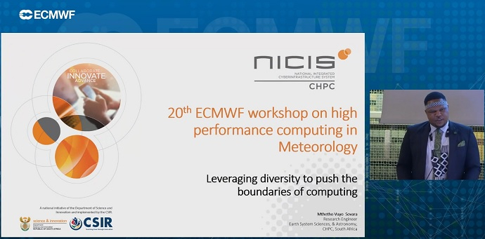 Mthetho Sovara presentation at the HPC workshop in October 2023