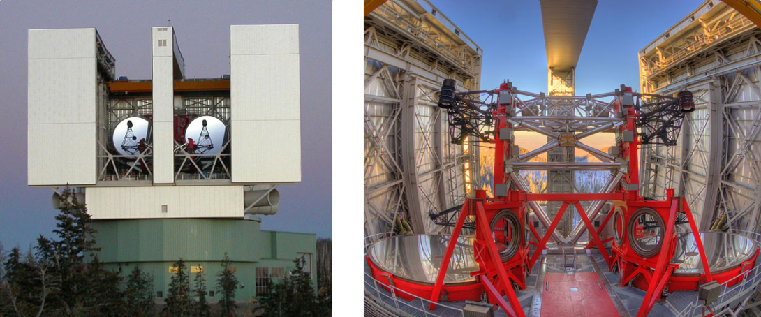 Large Binocular Telescope.