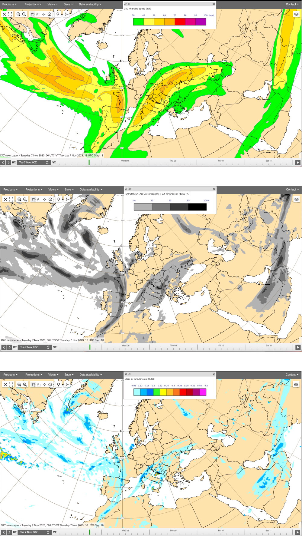CAT in ecCharts. CAT in ecCharts.