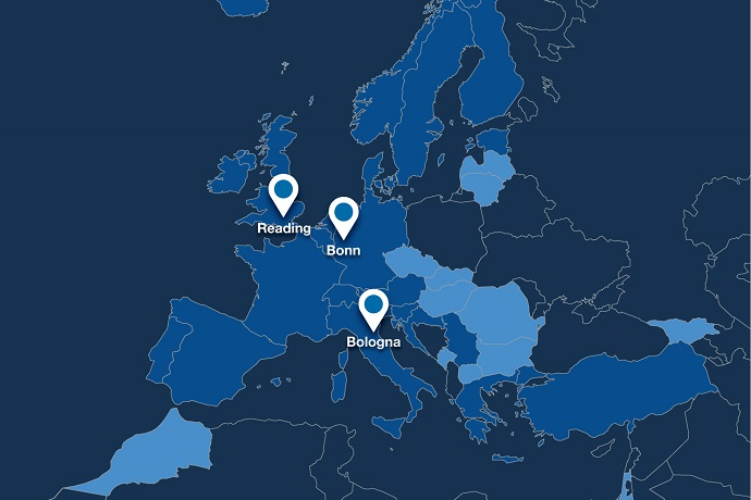 The three locations of ECMWF and its Member and Co-operating States The three locations of ECMWF and its Member and Co-operating States