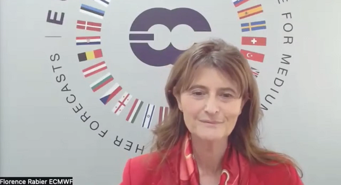 Florence Rabier in a video at COP29