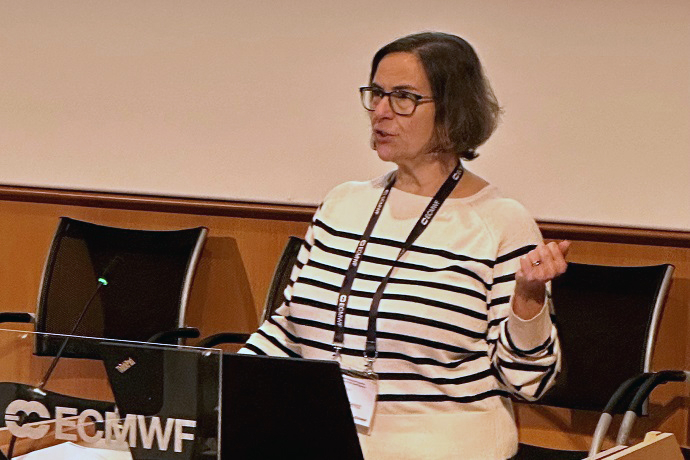 Cristina Charlton-Perez at NWP SAF Workshop November 2024 Cristina Charlton-Perez at NWP SAF Workshop November 2024