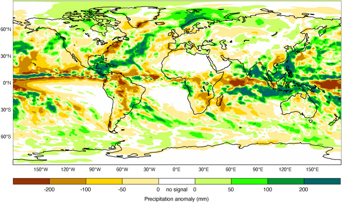 ERA5 precipitation anomaly