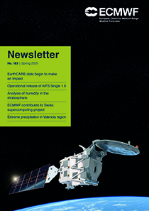 ECMWF Newsletter 183 cover