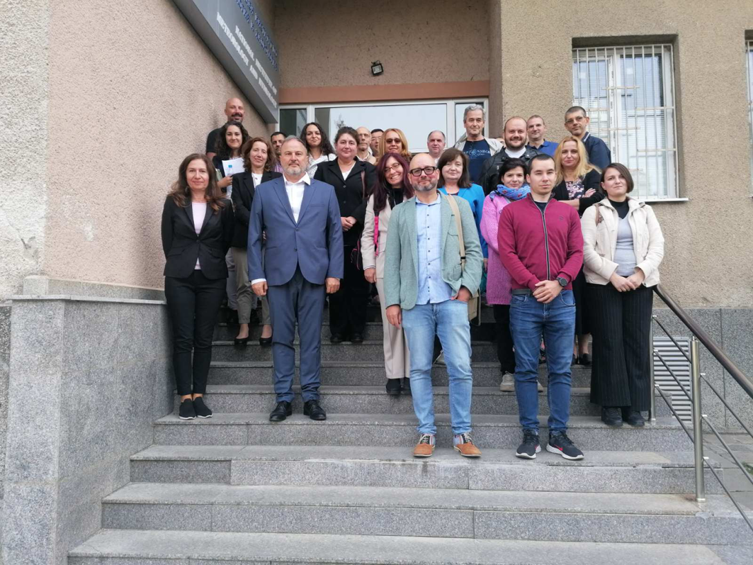 Group photo from the Bulgaria visit in October 2023.