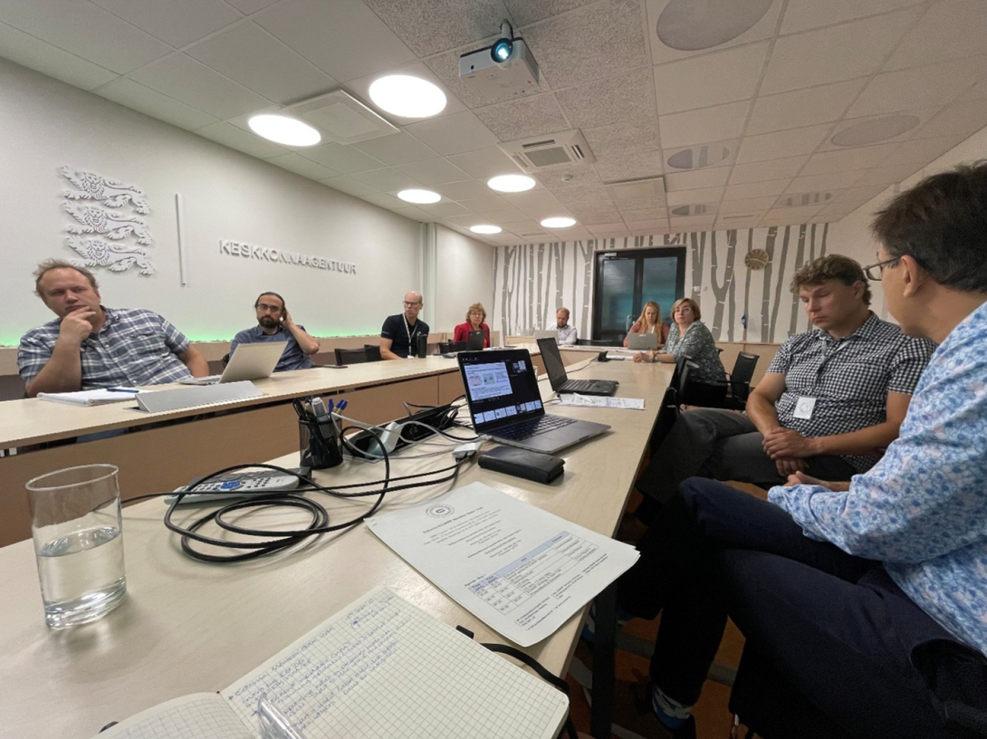 Discussions during the Estonia visit in September 2023.
