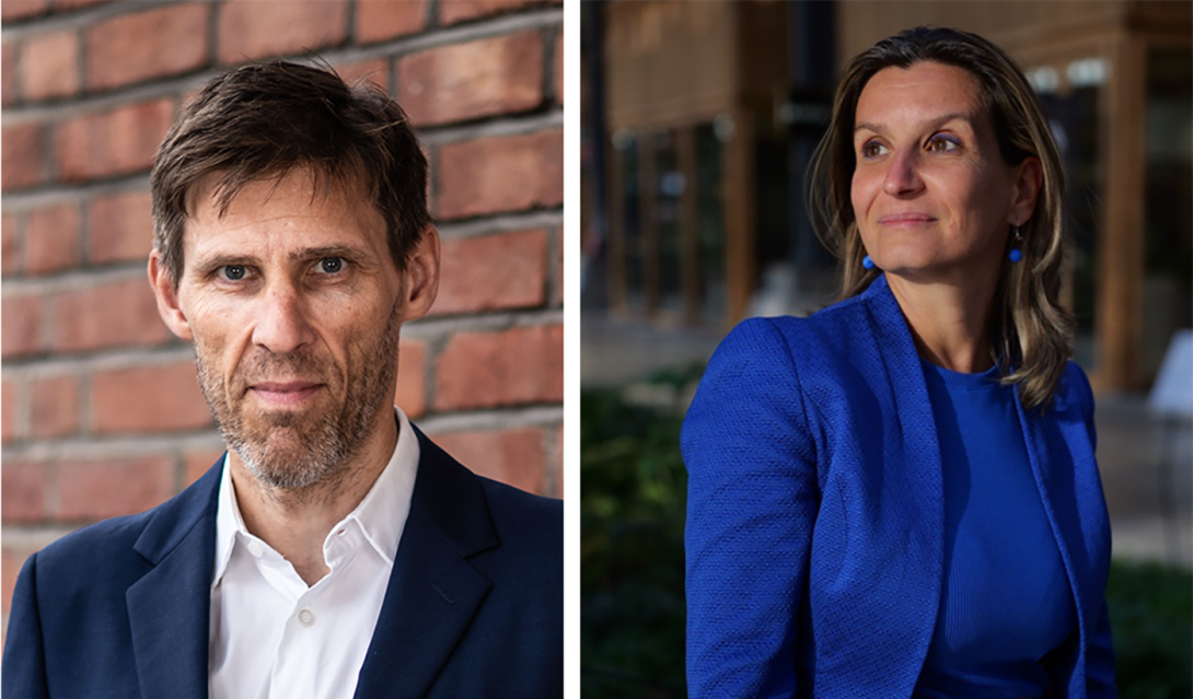 Jørn Kristiansen and Irina Sandu