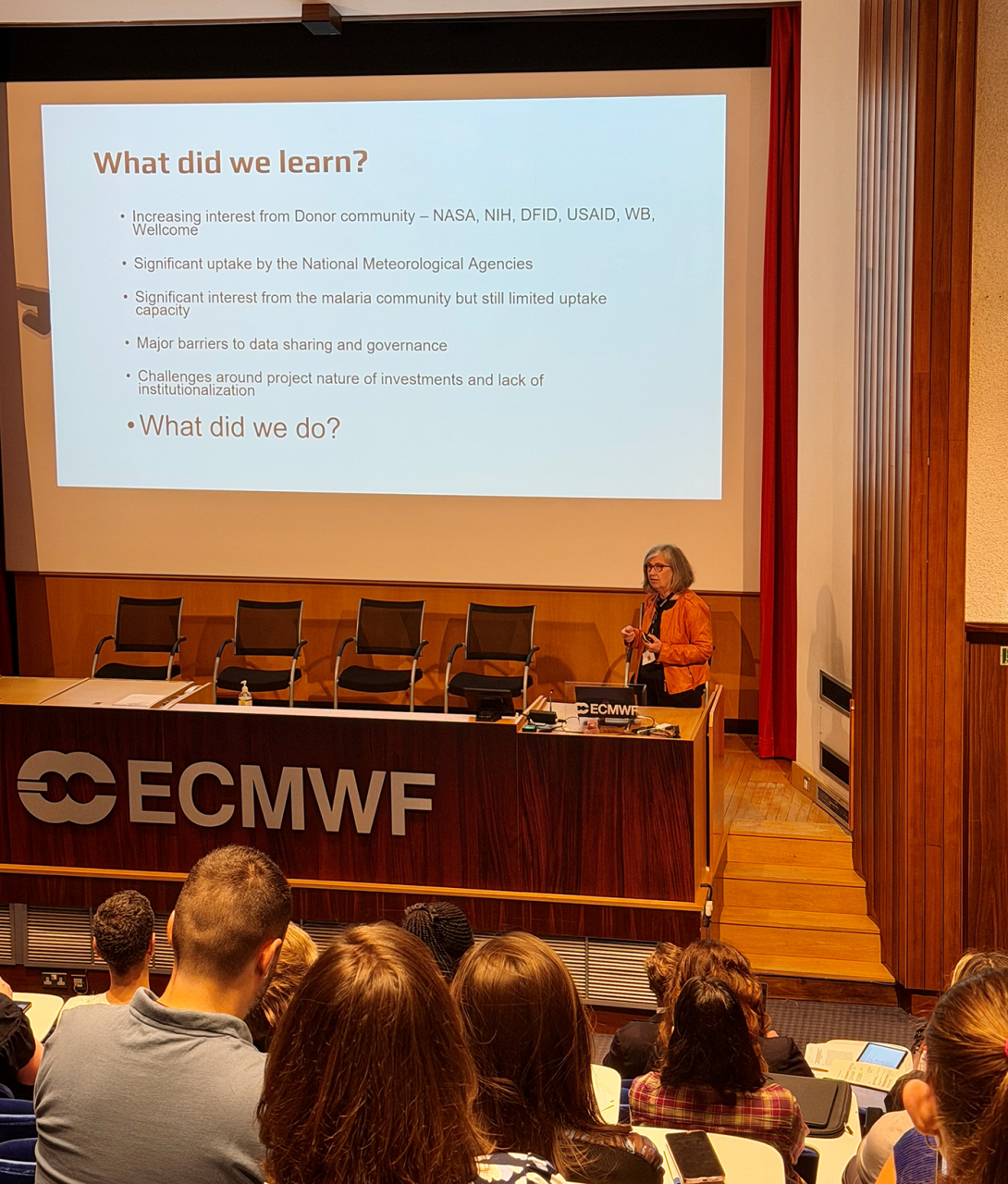 Madeleine Thomson (Wellcome) gave the keynote address.
