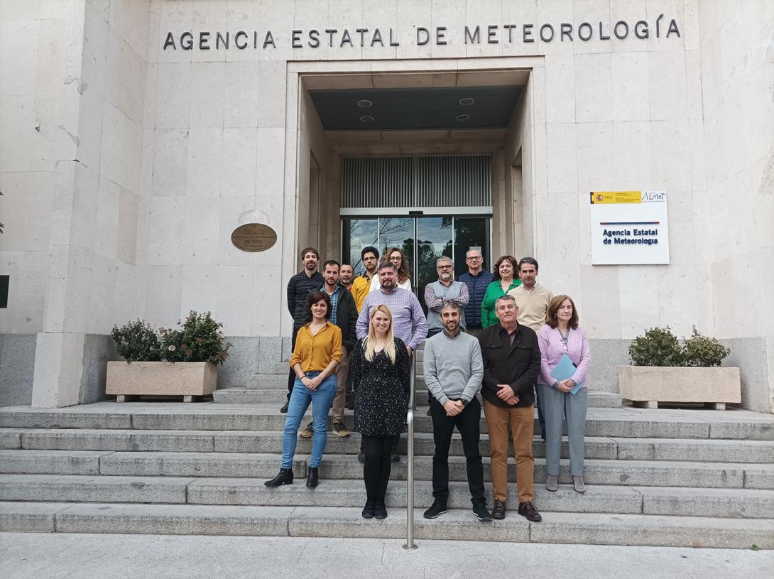 Group photo in Spain, February 2024.