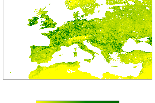 Computing the time average of LAI and fAPAR using inverse variance weights