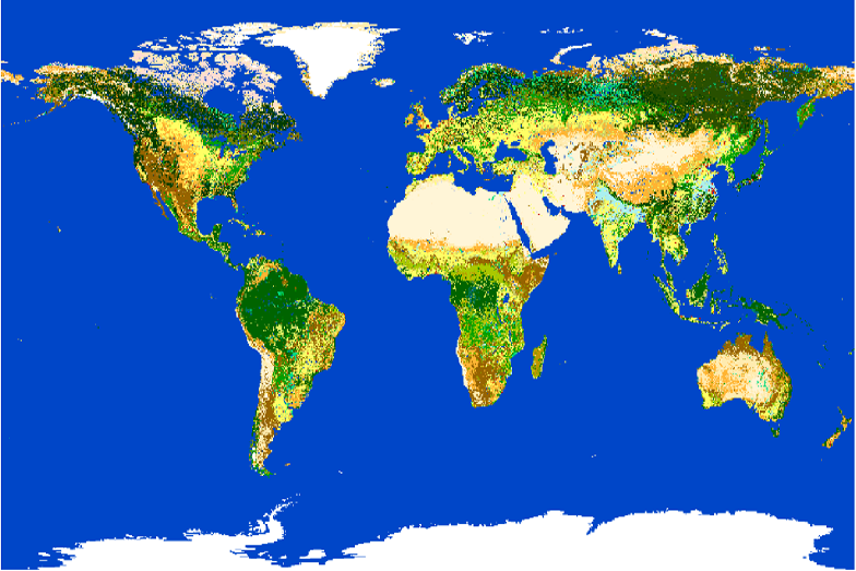 Working with Leaf Area Index available through CDS to convert effective LAI to true LAI